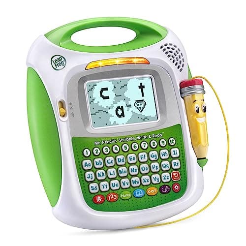 LeapFrog Mr Pencil's Scribble Write and Read, Green B0BRXPG99Q