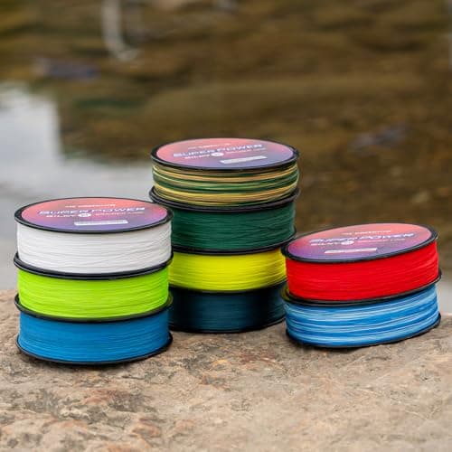 KastKing SuperPower Braided Fishing Line - Abrasion Resistant Braided Lines – Incredible Superline – Zero Stretch – Smaller Diameter – A Must-Have!