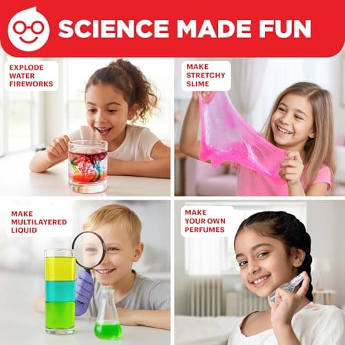 Doctor Jupiter My First Science Kit for Kids Ages 4-5-6-7-8 | Christmas, Birthday Gift Ideas for 4+ Year Old Boys & Girls | Toy Stem Kit with 100+ Experiments | Learning & Educational Projects
