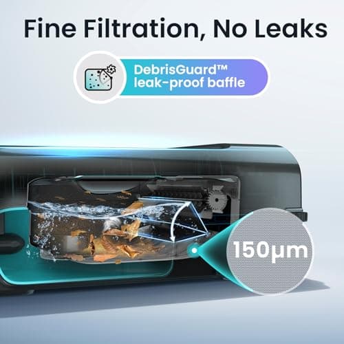 AIPER Surfer S2 Solar Powered Pool Surface Skimmer Robot with APP Support, 24/7 Continuous Cleaning, Dual Charging Modes, Smart Obstacle Avoidance, 150-um Filtration, OTA Upgrade