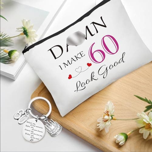 60th Birthday Gifts for Women, Funny 60th Birthday Gift Ideas, 21 with 39 Years Experience, Unique 60th Birthday Gifts for Her, Happy 60 Birthday Gifts, Gifts for 60th Mom Sister Friend Coworker