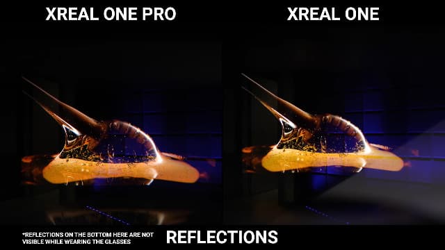 XREAL One Pro AR Glasses with X1 Chip, Native 3 DoF, X-Prism Optics, 3D Mode, 57°FOV 171" 120Hz FHD Display, XR Glasses for iPhone 17/16, Steam Deck, ROG, Mac, PC, Android & iOS M (IPD 57-66mm)