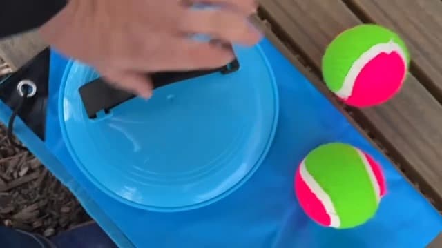 Outdoor Games, Toss and Ball Set with 6 Paddles and 3 Balls, Perfect Yard Games Outdoor Toys Games for Kids Ages 4-8 Easter Gifts for Kids/Adults/Family
