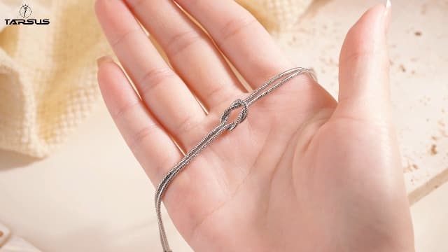 Birthday Christmas Mothers Day Jewelry Gifts Tarsus Love Knot Sister Bracelet for Women, Sisters Gifts from Sister B0F1YXBMQ7