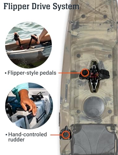 Brooklyn 12.0 Pro Single Pedal Kayak by BKC