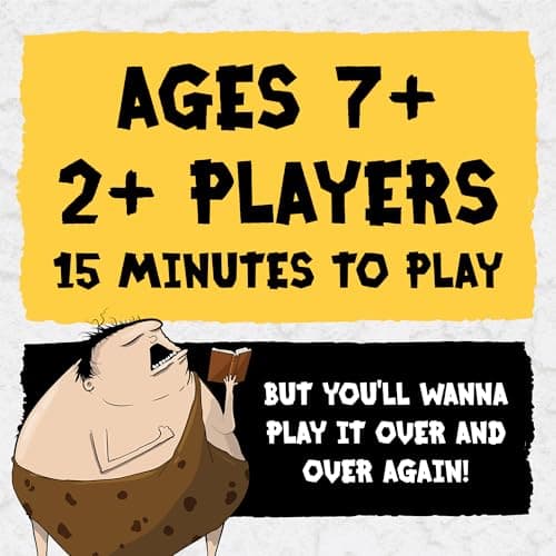 Be a Neanderthal poet! Give one-syllable words and phrases so friends guess the word in this quick-to-learn viral party game. Exploding Kittens Poetry for Neanderthals, 2+ Players, Ages 7+ Word Game B089DTQDLR