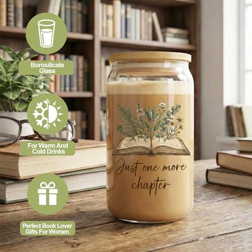 Gifts for Book Lovers Women, Reading Accessories Gift for Reading Club Present for Bookworm Librarian Birthday Christmas MHSMHL Book Lovers Gifts for Women,Vintage Bookish Gifts, Gifts for Readers B0GJ4NRQYD