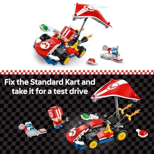 LEGO Super Mario: Mario Kart Standard Kit - Collectible Toy Building Set for Kids, Boys and Girls, Ages 7+ - Nintendo Mario Kart Toy for Fans - Gift Idea for Birthdays - 72032 B0DJ199XBY