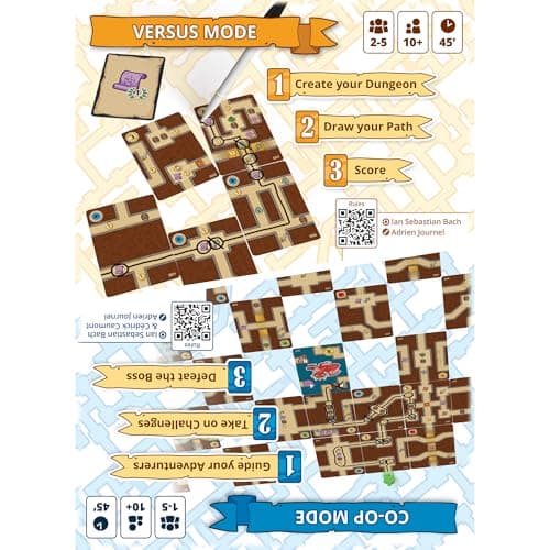 Captain Games Map Masters Card Game - Competitive or Cooperative Dungeon-Crawling Adventure & Strategy Game - Family Fun for Kids & Adults, Ages 10+, 1-5 Players, 30-60 Min Playtime