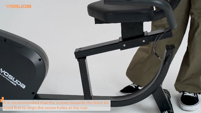 YOSUDA Recumbent Exercise Bike for Home,Magnetic Staionary Bike for Seniors/Adults with Adjustable Seat, 350LB Capacity, 16-level Resistance, LCD Monitor & Pulse Sensors