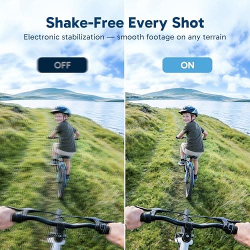 AKASO EK7000 4K30FPS 20MP WiFi Action Camera with EIS Ultra HD 131FT Waterproof Underwater Camera Remote Control 4X Zoom Support External Microphone Black