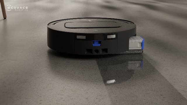 ECOVACS DEEBOT T80 Omni Robot Vacuum and Mop, 18,000Pa Suction, OZMO Roller Mop with TruEdge, Zero-Tangle Brush, AI Navigation, All-in-One Station