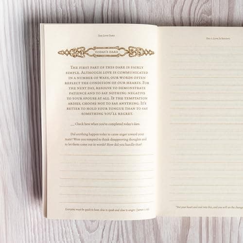 The Love Dare: A 40-Day Challenge for Husbands and Wives to Understand and Practice Unconditional Love - Includes Free Online Marriage Evaluation