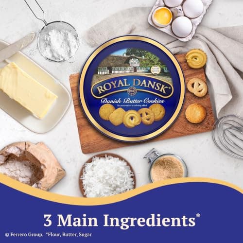 Royal Dansk Danish Cookie Selection, No Preservatives or Coloring Added, 12 Oz. (Pack of 1)