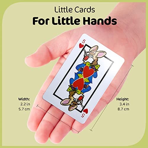 Kids Card Games Bulk – 12 Pack Classic Card Games for Kids Ages 4-9, Multi Pack Set Includes: Hearts, Go Fish, & Old Maid Playing Cards for Family Game Night, Party Favors & Classroom Prizes