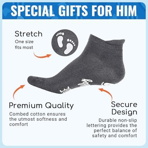 HAPPYPOP Gifts for Family Members - New Dad Gifts, Funny Dad Mom Aunt Socks