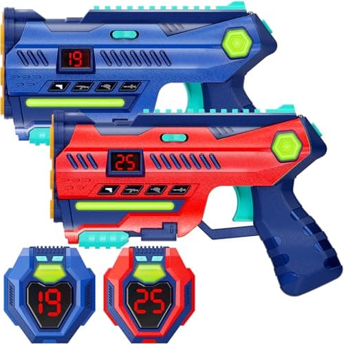 Toys for Boys Ages 8-12 Years - Teens Boys Toys Age 8-10 Years Gift - Lazer Tag Guns & Vests Laser Tag Set of 2 - Gifts for 8 9 10 11 12 13 Year Old Boy Gifts Birthday B0FQ7BKVF1