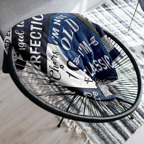 Ryubein 70th Birthday Gifts for Men, 70 Year Old Birthday Gifts for Men, Best Gifts for 70 Year Old Man, 1955 Birthday Gifts for Man, 70th Birthday Decorations Ideas Present Throw Blanket 50" X 60"