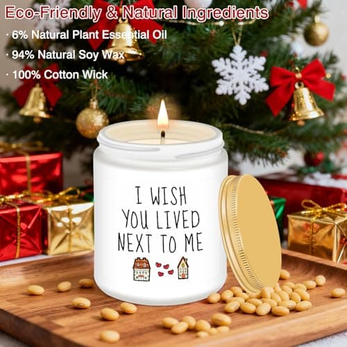 Homsolver Gifts for Women, Birthday Gifts for Women, Unique Friendship Gift for Best Friend Birthday, Her, BFF, Sisters, Besties, Mom - Funny Lavender Scented Candles