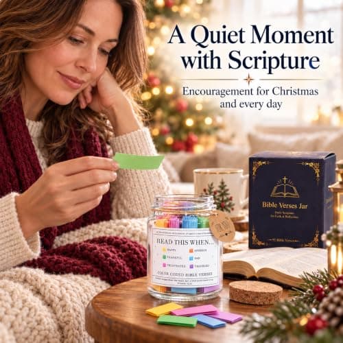 Read This When Bible Verses Jar For Daily Encouragement – Christian Gifts for Women, Birthday Gifts for Women, Christmas Gifts for Women, Birthday Gifts for Mom, Graduation & Teacher Gifts