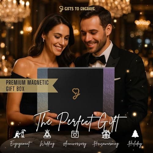 Personalized Wood Engraved Cutting Board - Valentines Day Gifts for Her - Unique Present for Wedding, Anniversary, Housewarming, Birthday, Holiday, or Romantic Gift Idea for Friends, Family, Mom, Dad