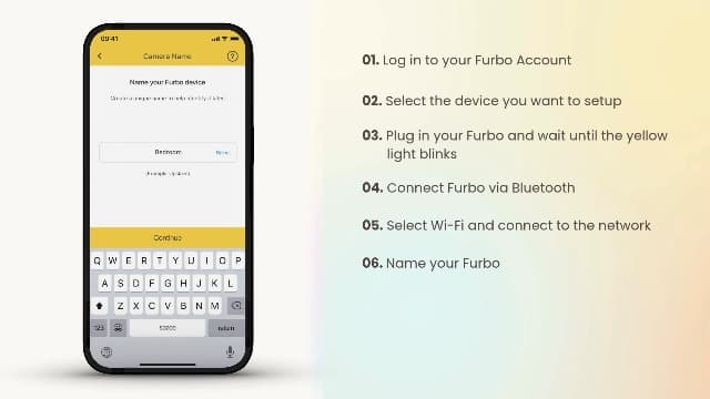Furbo 360° Dog Camera: Pet Security Cam w/Barking Alerts, Rotating View, Treat Toss w/Phone App, Smart Home Puppy Monitoring, 2-Way Speaker, No Subscription Needed. Standard See, Talk, & Toss Features