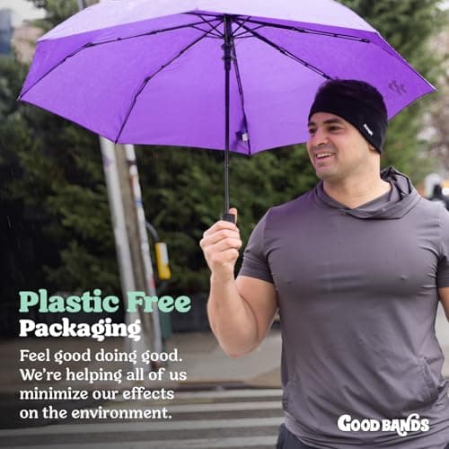 Good Bands Winter Fleece Ear Warmer Headband for Men and Women - Unisex ear muffs - Gear for Cold Weather – Perfect Head Bands for Ski, Cycling, and Running