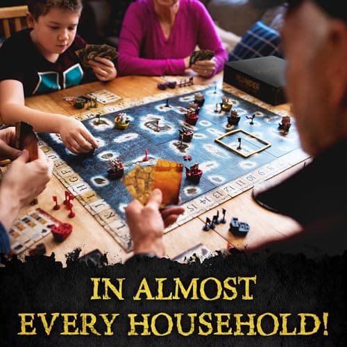Plunder - Family Board Games - Board Games for Adults and Kids - Strategy Board Games - Fun Family Game Night - Ages 10 and Up - 2 to 6 Players