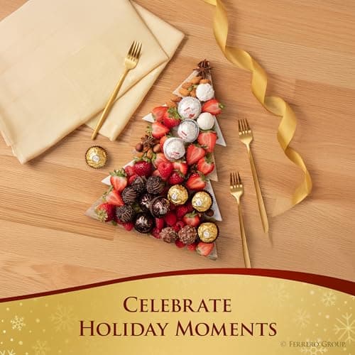 Ferrero Collection Fine Assorted Confections, Premium Chocolate Variety Pack with Ferrero Rocher, Raffaello, and Rondnoir, 6.1 oz, Gift Box for Sharing with Family and Friends