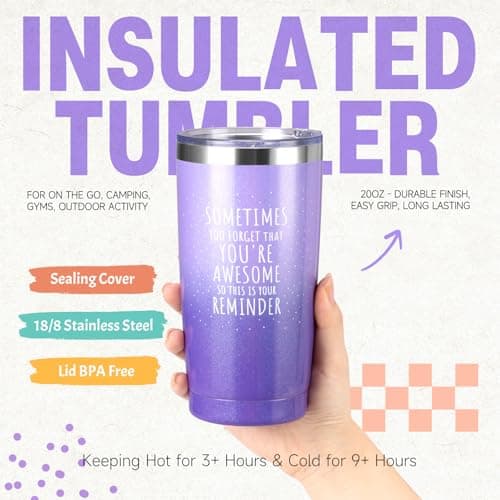 Gift Baskets for Women, 9pcs Unique Happy Birthday Gifts for Women, Best Mothers Day Christmas Gifts Get Well Soon Basket Appreciation Ideas Box w/Tumbler Her Mom Sister Friend Friendship Teacher