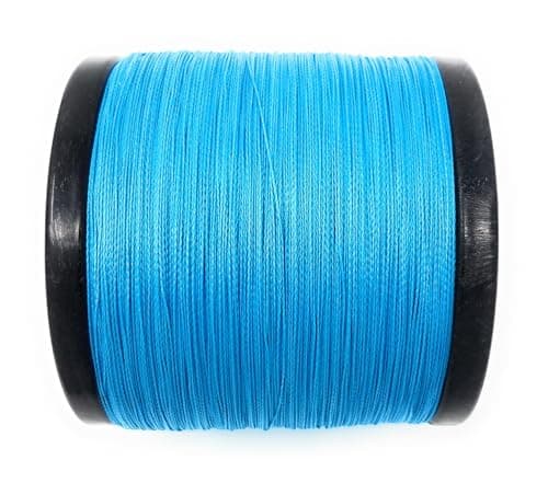 Reaction Tackle Braided Fishing Line - Pro Grade Power Performance for Saltwater or Freshwater Fish - Colored Fishing Line Braid for Extra Visibility