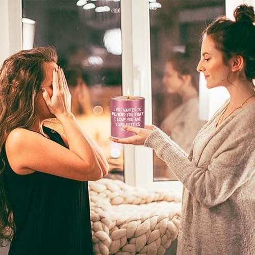 Valentines Galentines Day Gifts for Her Girlfriend Wife Women Friend Sisters Romantic Naughty Christmas Valentines Mothers Day Anniversary Friendship Birthday Funny ldeas Scented Candle