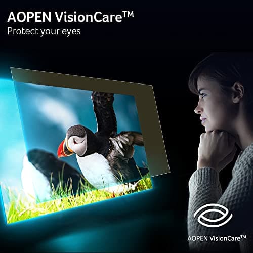 AOPEN by Acer 31.5 Inch 4K UHD ZeroFrame Home & Office Monitor | AMD FreeSync | Ultra-Thin Stylish Design | HDR 10 | 4ms G to G | Low Blue Light | Tilt | DP 1.2 & 2 x HDMI 2.0