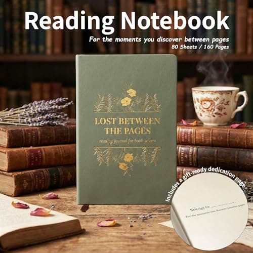 Gifts for Book Lovers Women, Reading Accessories Gift for Reading Club Present for Bookworm Librarian Birthday Christmas MHSMHL Book Lovers Gifts for Women,Vintage Bookish Gifts, Gifts for Readers B0GJ4NRQYD