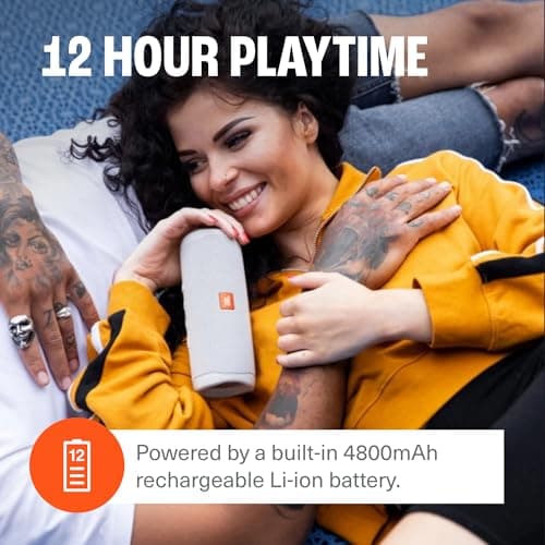 JBL FLIP 5, Waterproof Portable Bluetooth Speaker, Squad