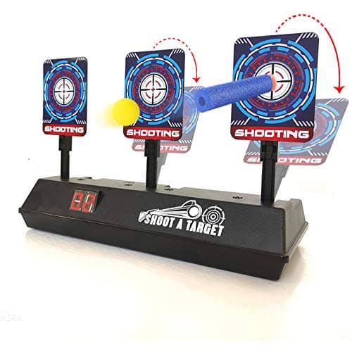 Electronic Shooting Target Auto Reset Digital Scoring Target for Toy Gun Gift Toys for Boys Girls Kids Teens