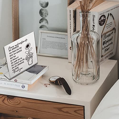 Thank You Gift for Women, Coworker, Friends, Teacher, Retirement Gifts for Coworker, Women, Desk Table Shelf Sign Decor, Inspirational Office Gift for Colleague Leaving Job B0BXH9ZRZL