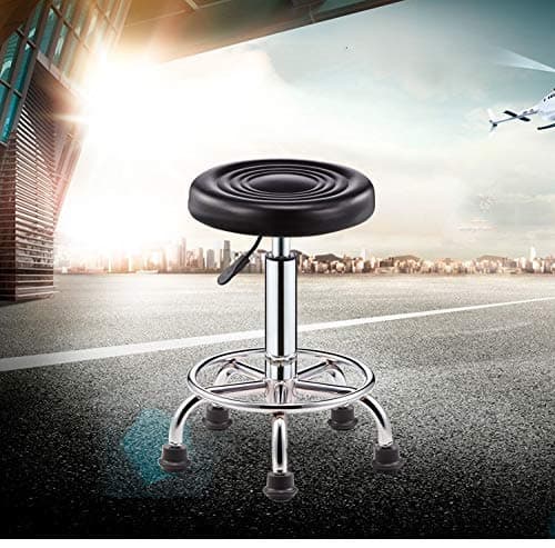 5PCS Bell Glides 2" Replacement Office Desk Chair or Stool Swivel Caster Wheels,Easy Conversion from Wheeled Casters to Stationary Feet to Protect Wood or Hardwood Floor