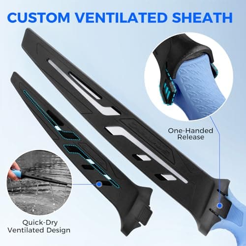 Calamus SwiftEdge Fillet Knife Set, Fishing Knife, G4116 German Stainless Steel, Ultra-Sharp & Flexible Blade, Rust & Corrosion-Resistant Blade, Non-Slip Handle, Fishing Gear, Fishing Gift For Men