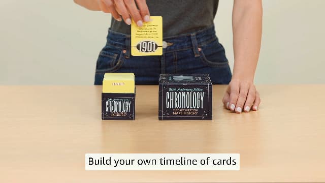 Buffalo Games - Chronology - The Game Where You Make History - Historical Timeline Trivia for 2+ Players, Ages 14+