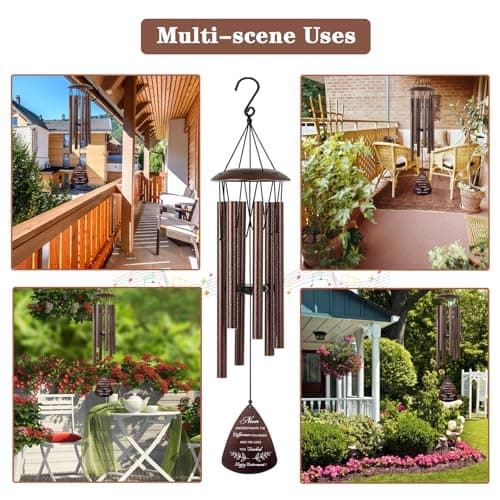 Retirement Gift for Woman Men, 32" Wind Chimes Retirement Gifts, Happy Retirement Gifts for Coworker Colleague Boss Teachers Nurses Friends, Going Away Gifts Retirement Decorations