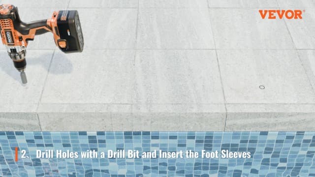 VEVOR Pool Fence, 4 x 108 FT Pool Fences for Inground Pools, Removable Safety Pool Fencing, Easy DIY Installation Swimming Pool Fence, 340gms Teslin PVC Pool Fence Mesh Protects Kids and Pets