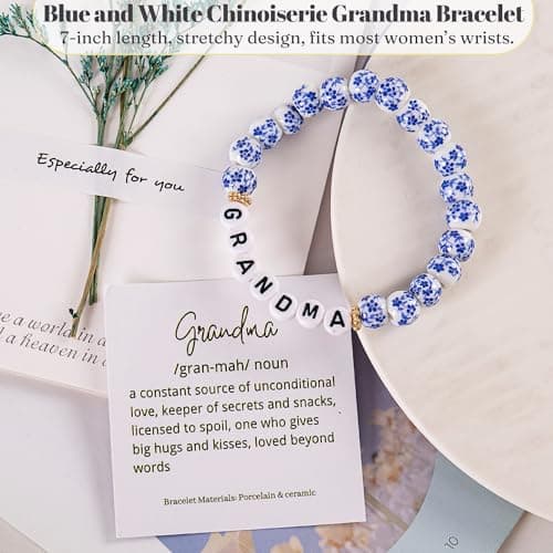 Mothers Day Gifts For Grandma, Grandmother Birthday Christmas Gifts Ideas from Grandkids, Granddaughter, Grandson - Best Grandma Gift Basket