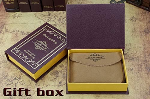 Admetus Mens RFID Blocking Wallets Zipper Leather Wallet for Men Bifold RFID Card Holder