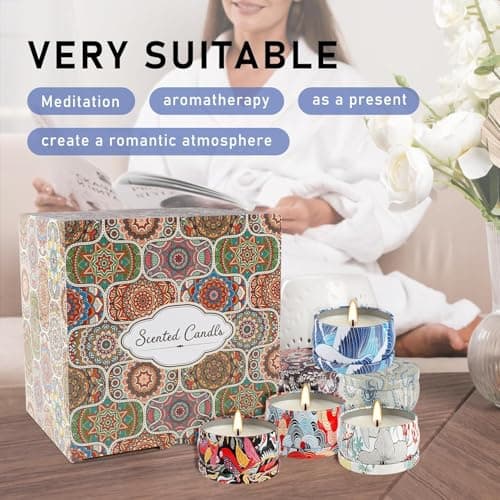 Set 36Pack Scented Candles Gifts Soy Wax Travel Tin Jar Candles for Home 2.5 OZ jar Candles for Mom, Birthday, Thanksgiving, Mother's Day,Aromatherapy,Valentine's Day Gifts B0FLVT8QX1