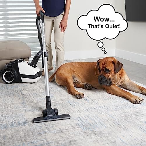 Soniclean WhisperJet C2 Canister Vacuum Cleaner - Ultra-Quiet Operation - U15 ULPA Filtration - Designed in Germany