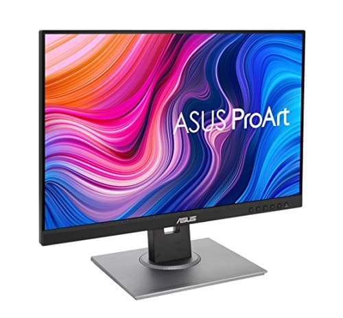 ASUS ProArt 24" Monitor - WUXGA (1920 x 1200), 16:10 Monitor, 100% sRGB/Rec.709 ΔE < 2, IPS, DisplayPort, HDMI, Calman Verified, Anti-Glare, Tilt, Pivot, Swivel, Height Adjustable - PA248QV