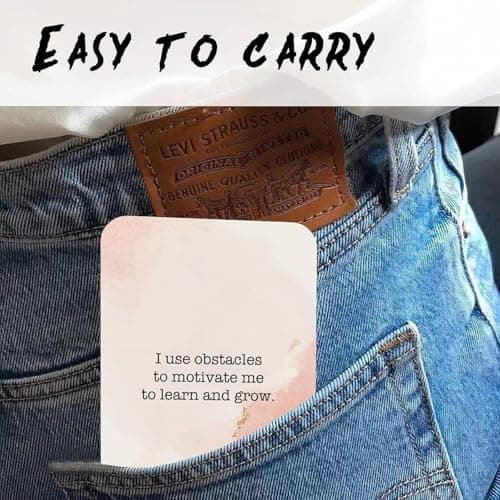 Badass Affirmation Cards - Daily Motivational and Inspirational Cards for Women