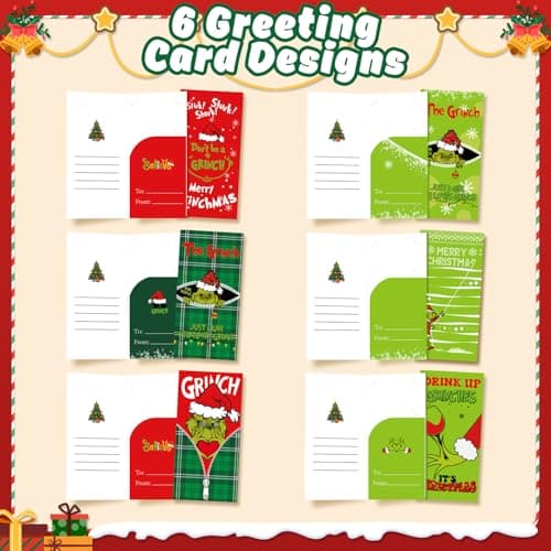 30 Christmas Money or Cards Holders with Envelopes,Unique Xmas Gift Box for Cash, Checks, or Gift Cards, Surprise Christmas Gifts for Colleagues, Friends, Classmates, and Family Members