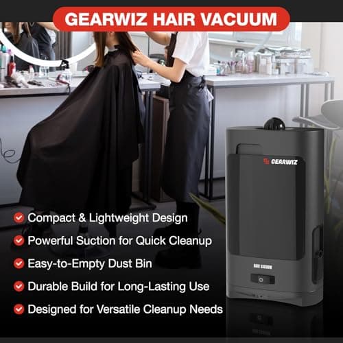 1400W Touchless Automatic Vacuum Dustpan – Motion Sensor Hands-Free Electric Dustpan for Pet Hair Dirt & Debris – Powerful and Energy Efficient Cleaning Solution for Home Kitchen & Office